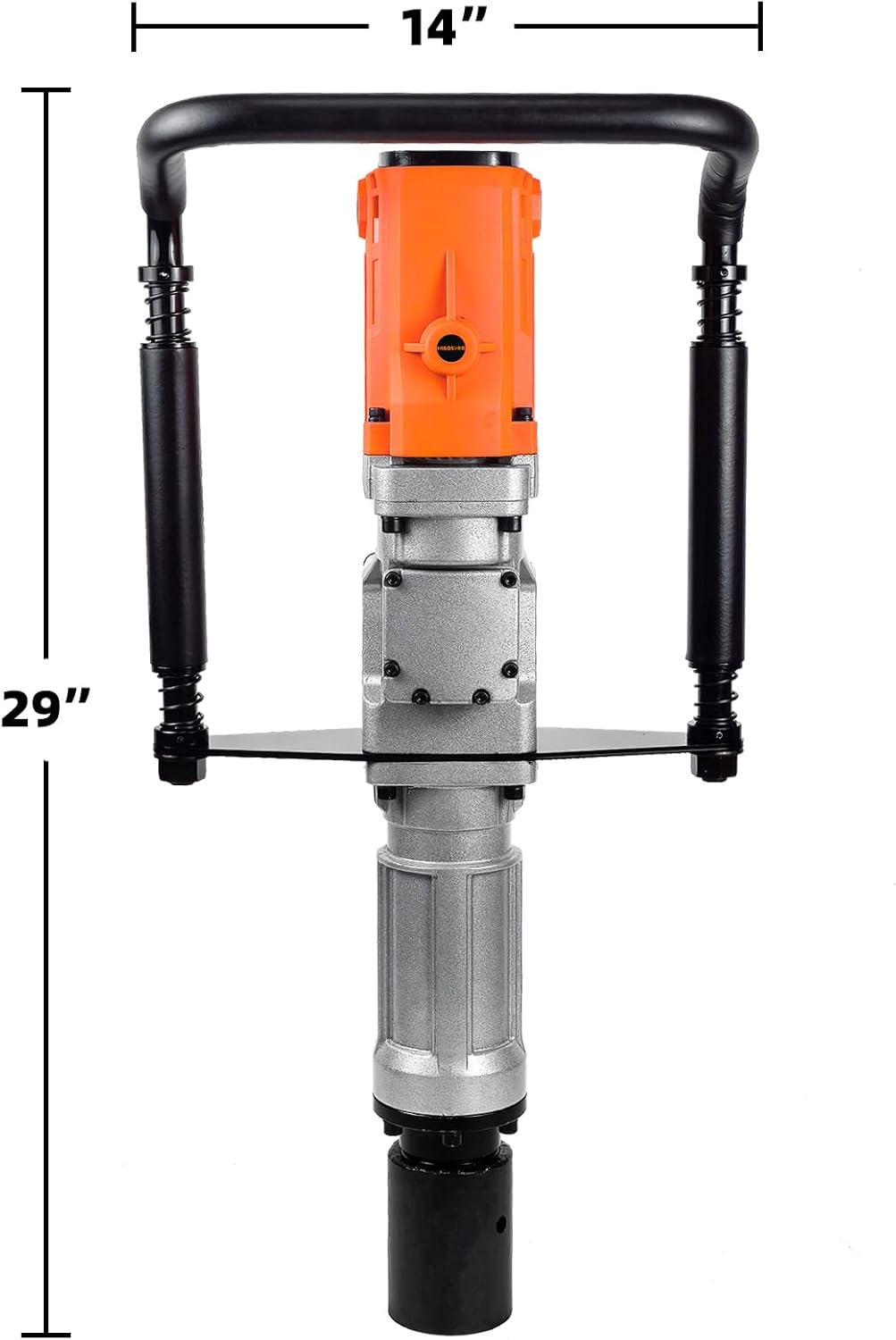2200W Electric T Post Driver, 110V, Handheld Pile Hammer