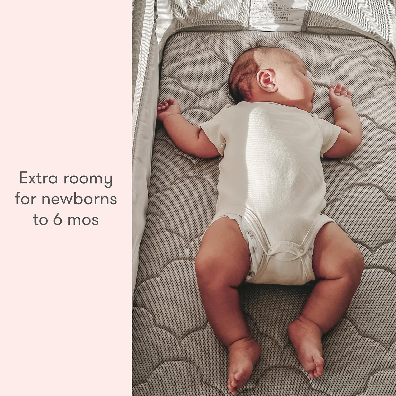 Newton Baby Bassinet & Sleeper, Breathable, Adjustable Height