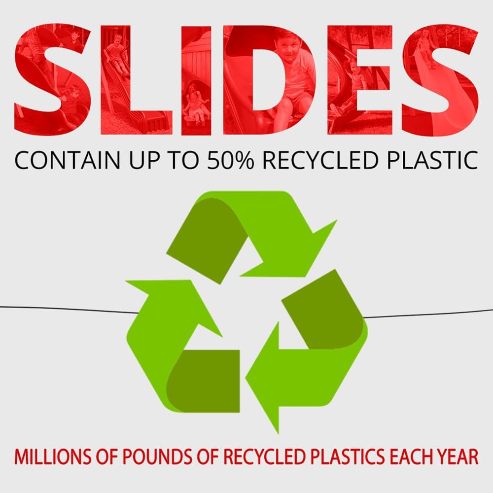 Swing-N-Slide NE 4699-T Super Summit Slide, 3-Piece, Green