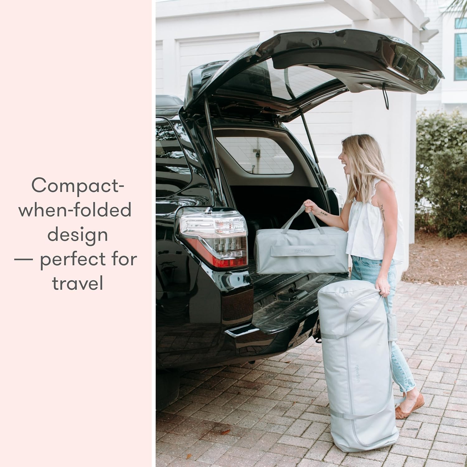 Newton Baby Travel Crib & Play Yard with Breathe-Thru Mattress, Grey