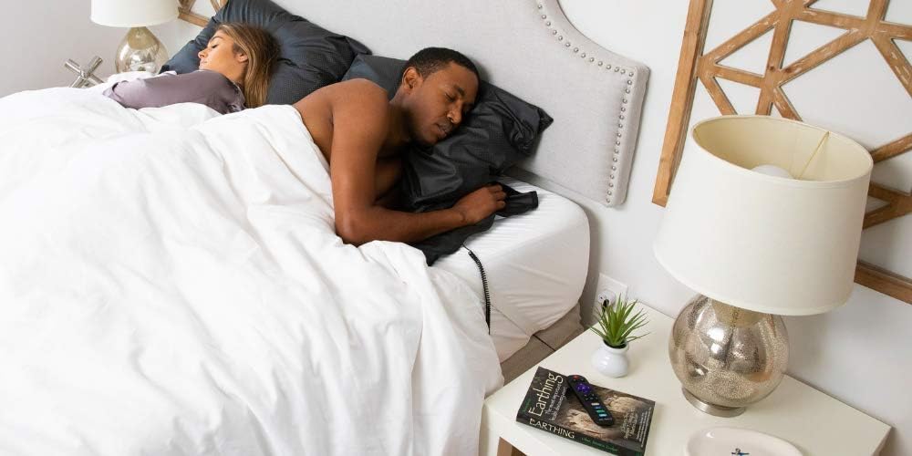 Earthing Elite Mattress Cover Kit, Queen Size, Grounding Mat