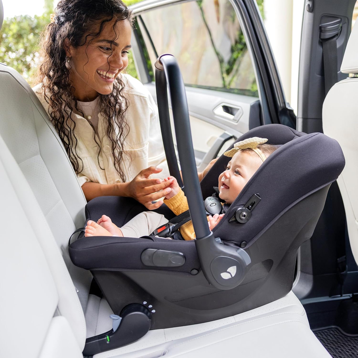 Joie Mint Latch Infant Car Seat, Base-Free, Shale Dark