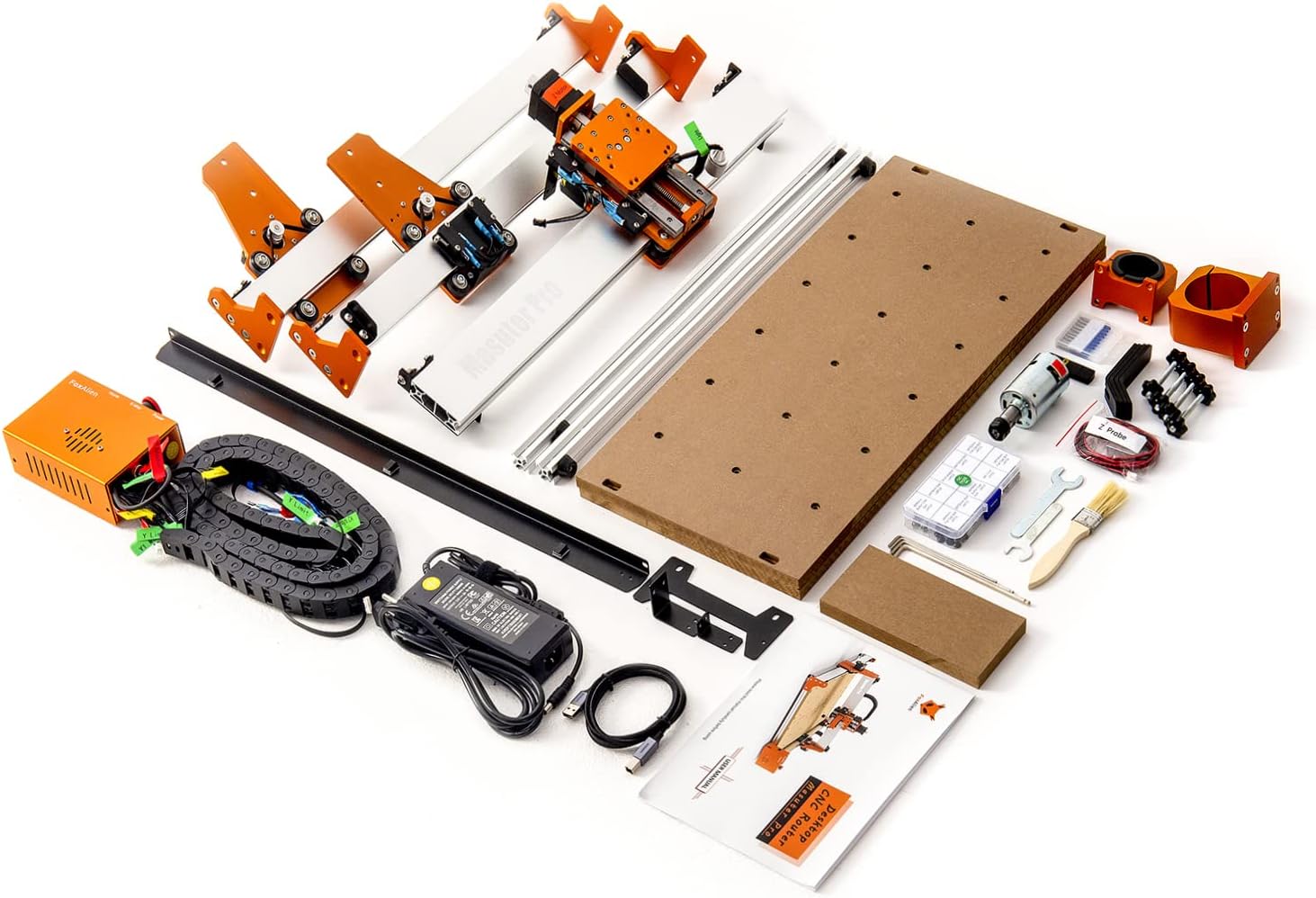 FoxAlien Masuter Pro 3-Axis CNC Router for Wood & Acrylic