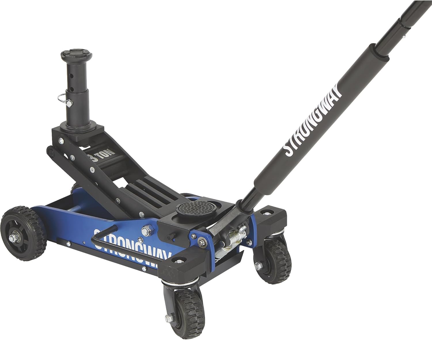 Strongway Off-Road Vehicle Jack, High-Lift, Heavy-Duty Casters