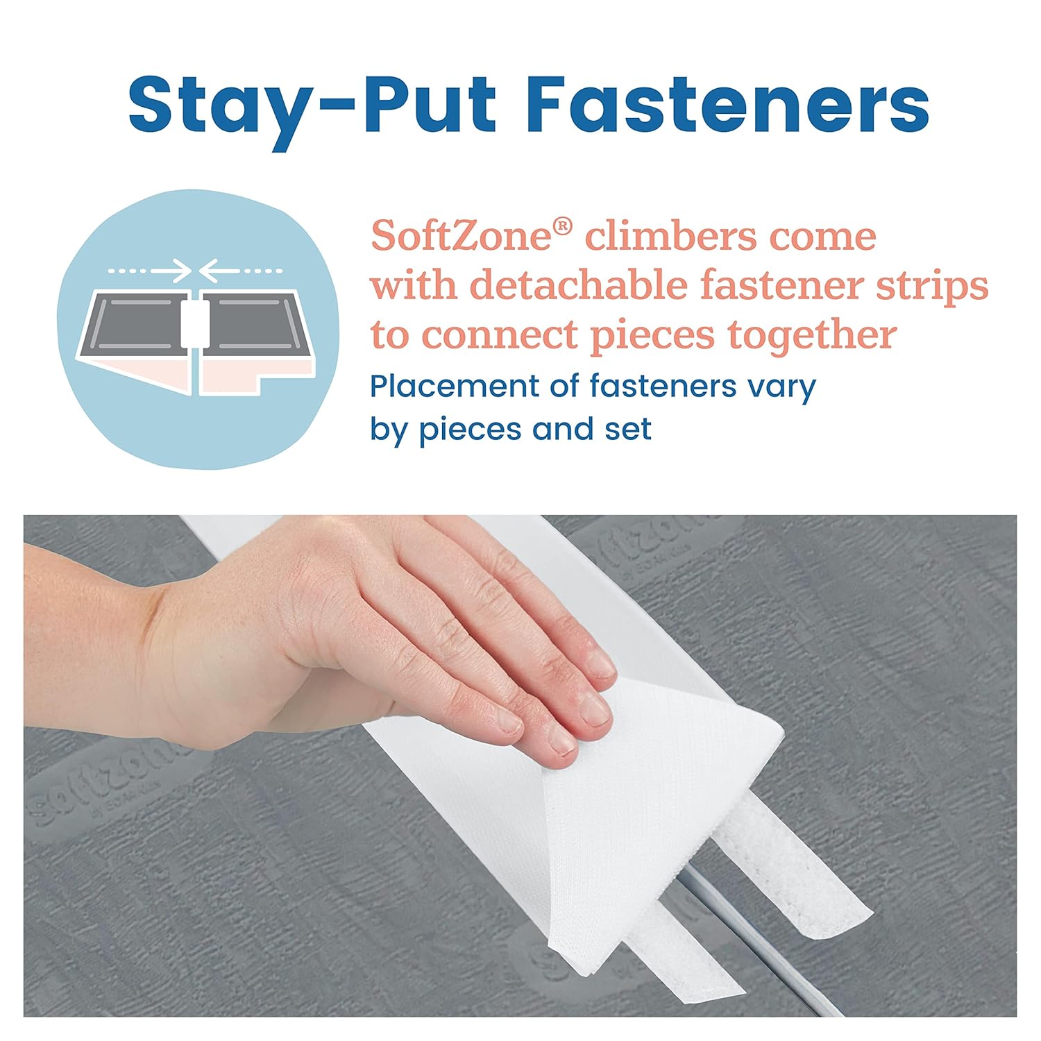 ECR4Kids SoftZone Tunnel Climber, 3-Piece Toddler Playset