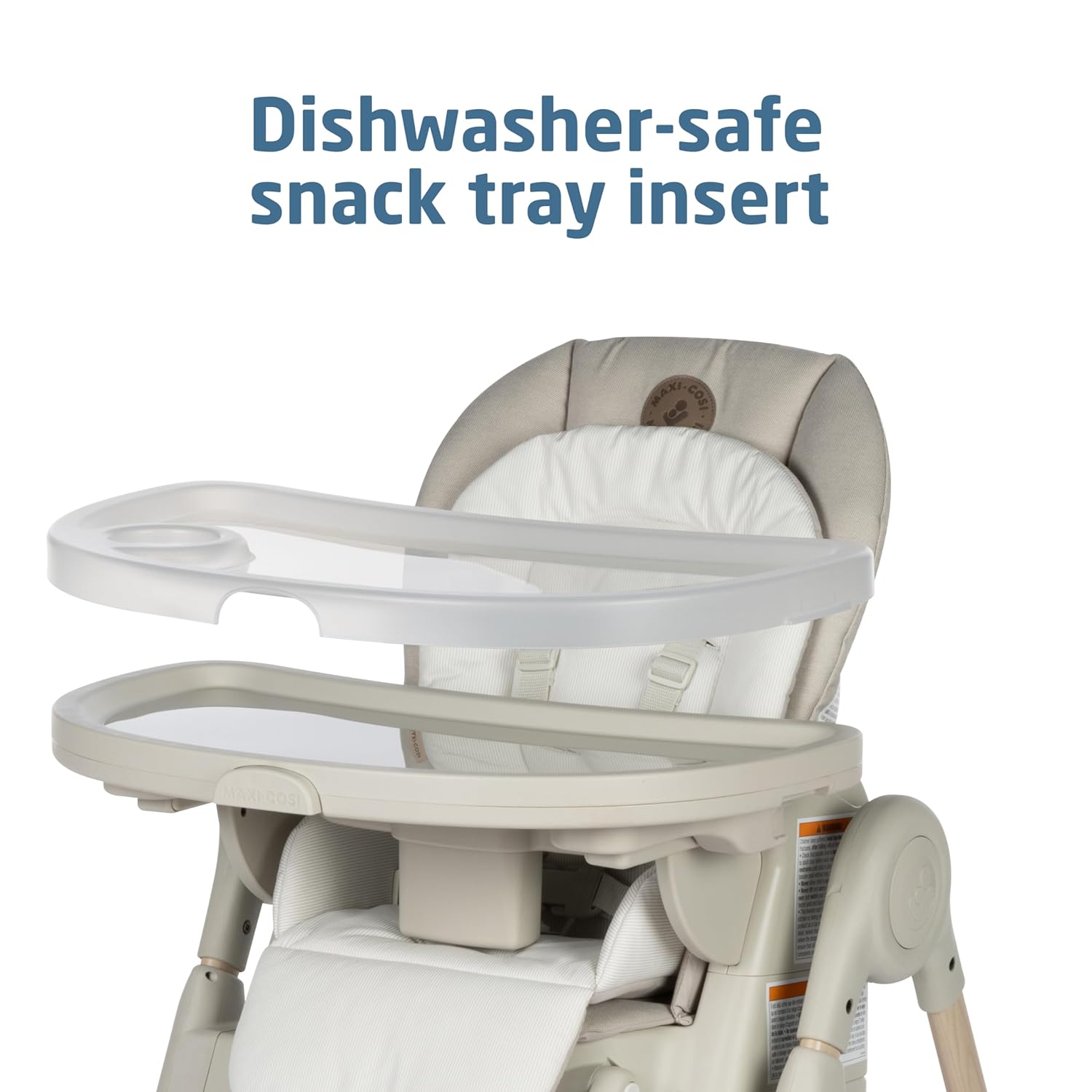 Maxi-Cosi Minla 6-in-1 High Chair, Foldable, Classic Oat