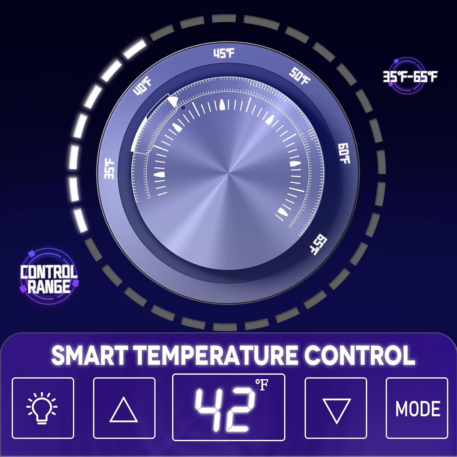 Gaming LED Beverage Refrigerator, 120 Cans, Cyberpunk Style