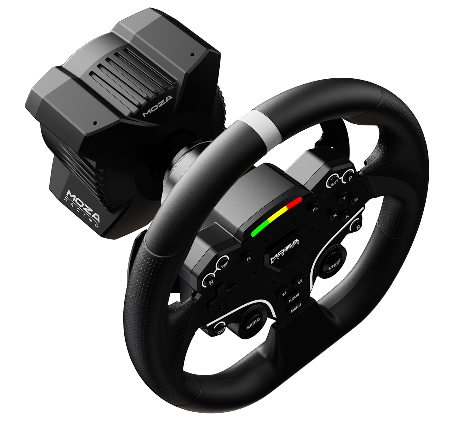 MOZA R3 Racing Wheel & Pedals Bundle, Direct Drive, PC Compatible
