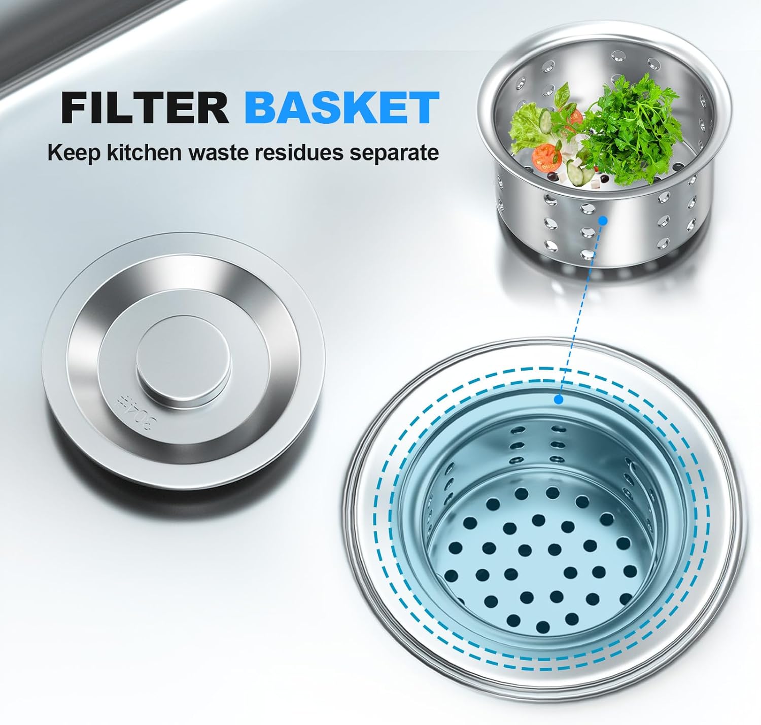 Freestanding Utility Sink with Plumbing & Storage, 39