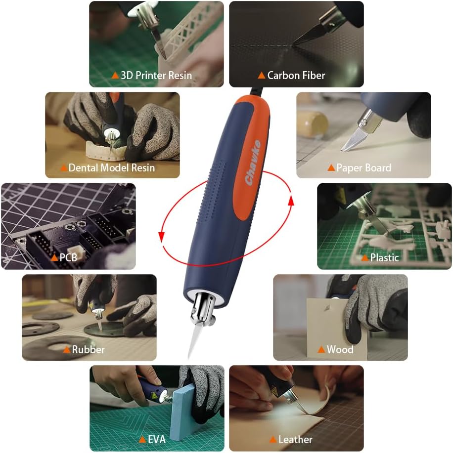 65W Ultrasonic Cutter Knife, 40kHz, for Resin, Acrylic, Carbon Fiber