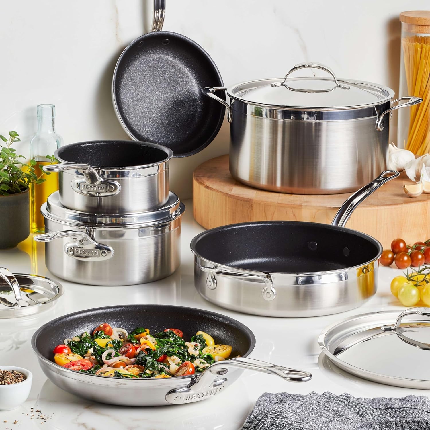 Hestan ProBond TITUM Frying Pan Set, 8.5