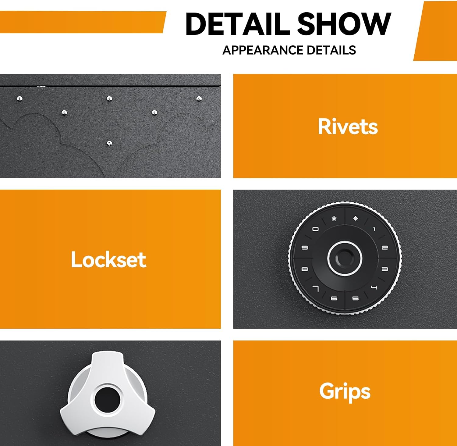 KAER 12–15 Gun Safe with Digital Keypad & Adjustable Shelves