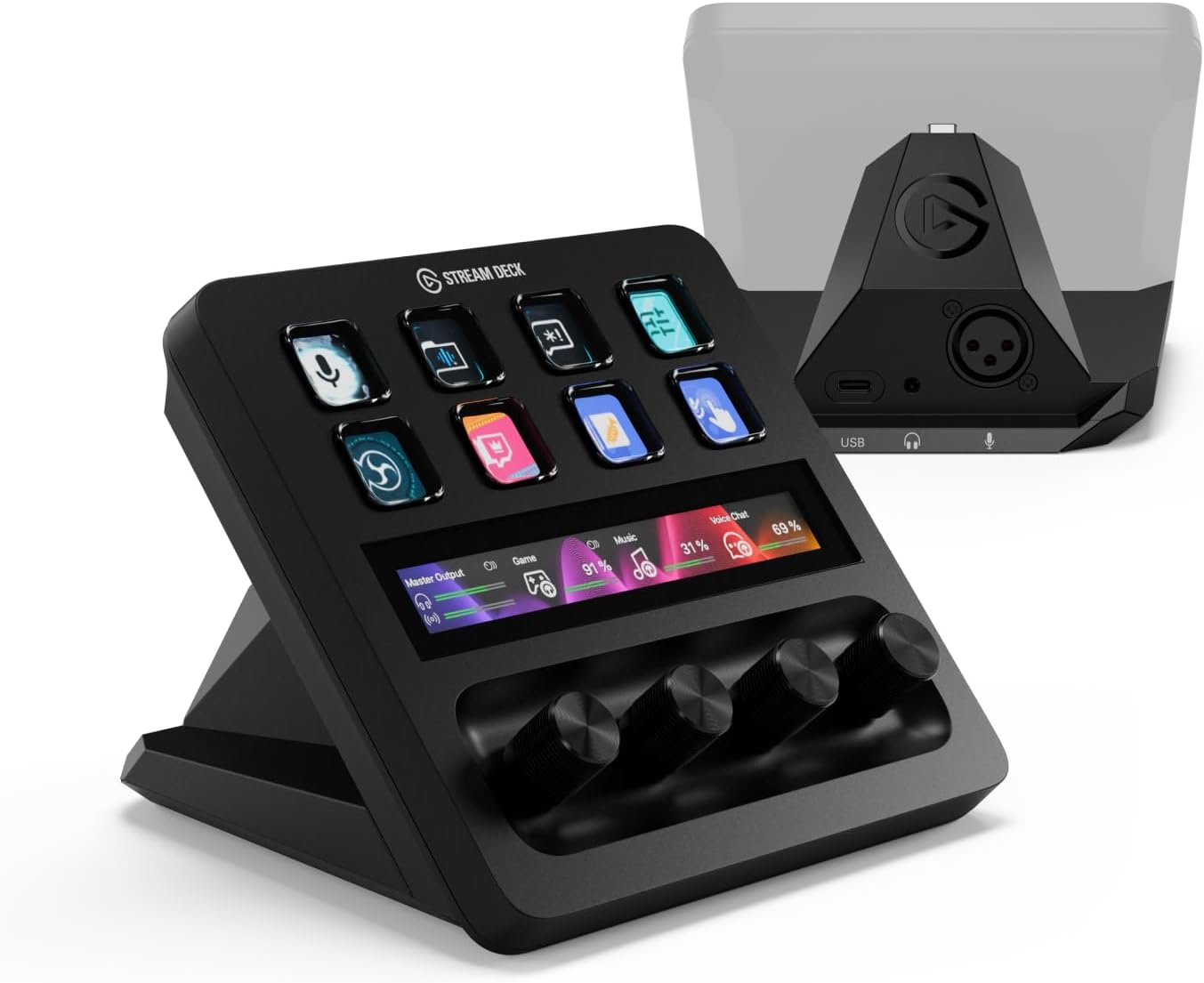 Elgato Stream Deck + XLR Audio Mixer & Controller, PC/Mac