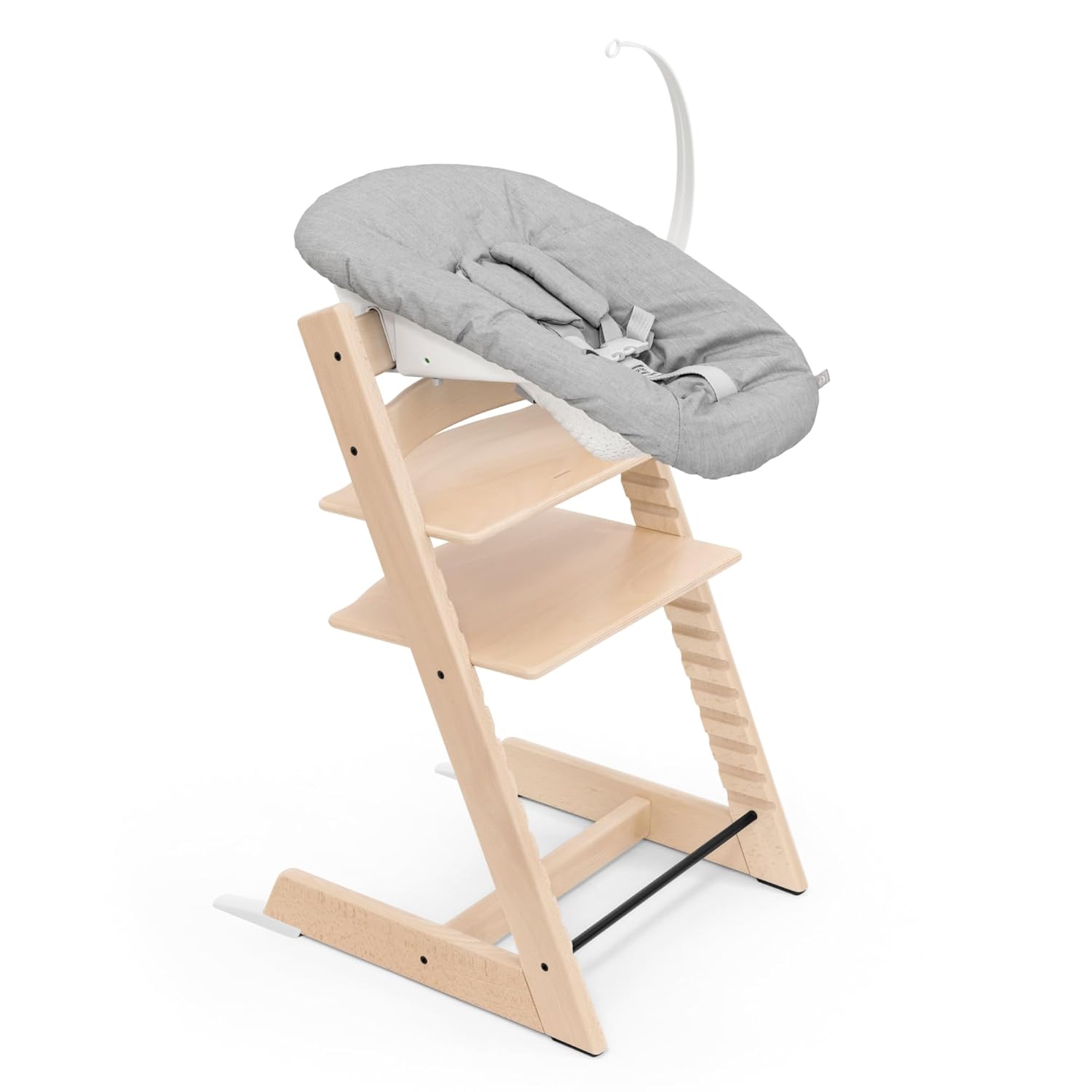 Stokke Tripp Trapp Chair + Newborn Set, Natural/Grey