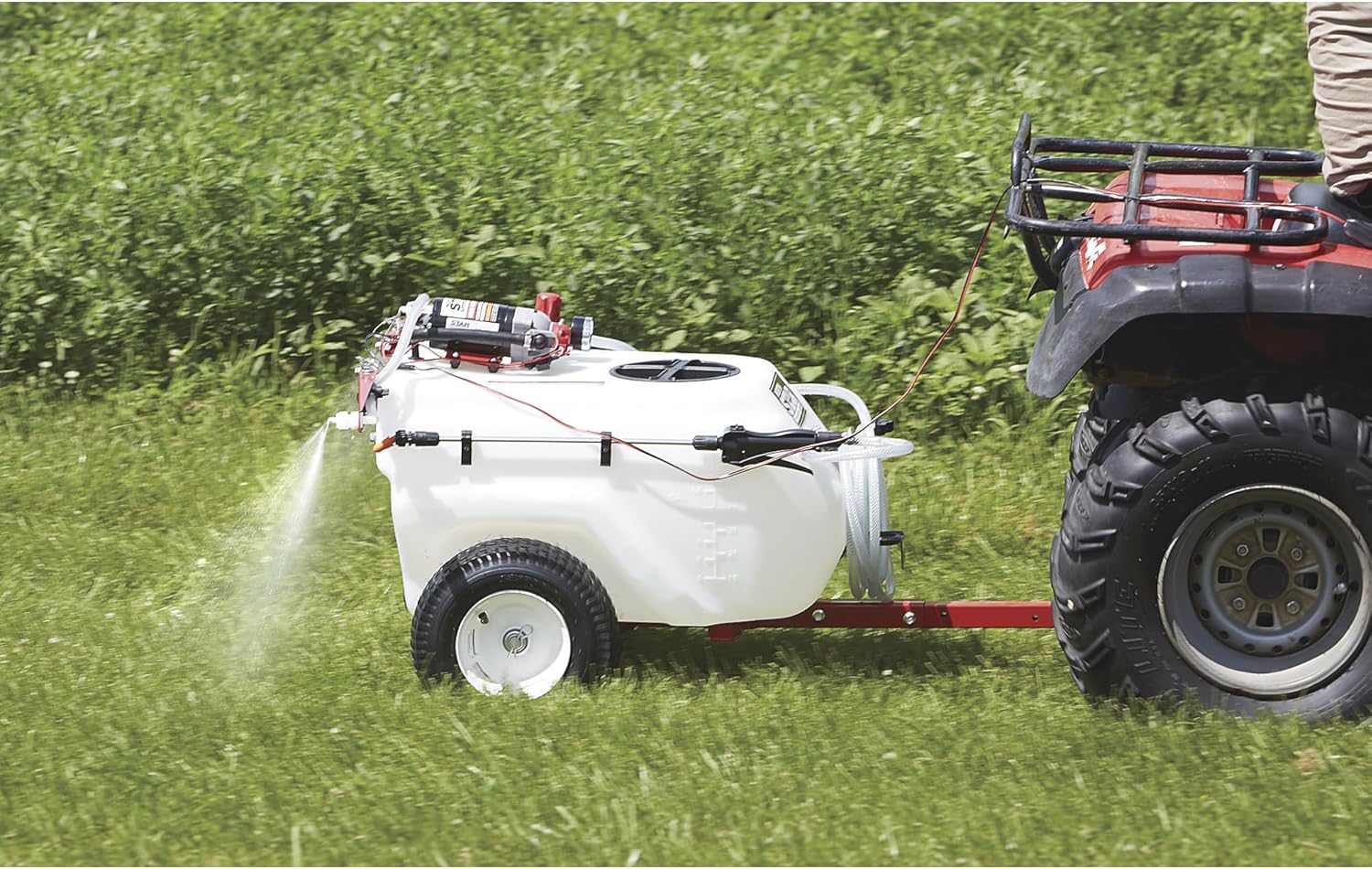 NorthStar Tow-Behind Boom Sprayer, 21-Gallon, 2.2GPM, 12V