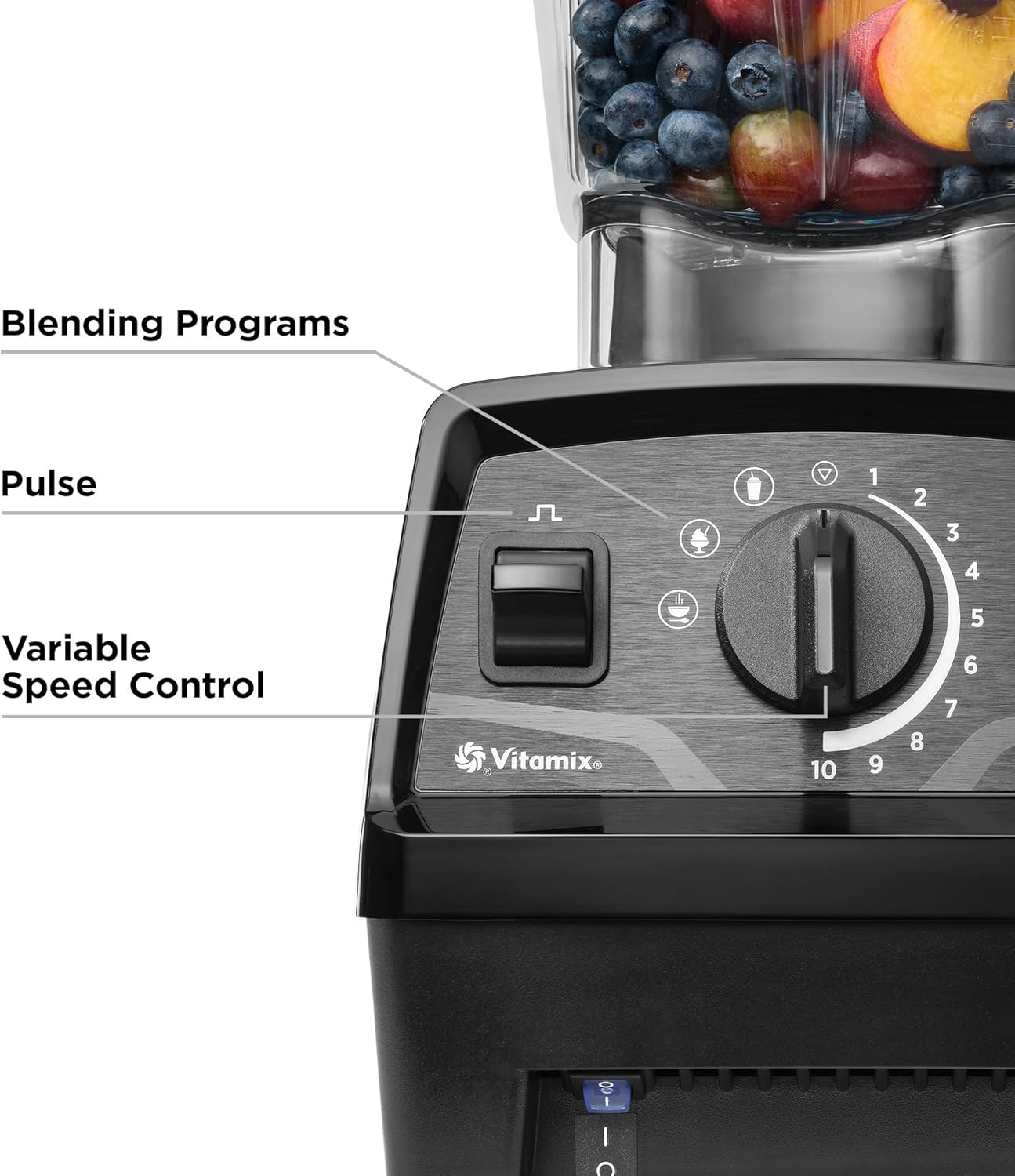 Vitamix Explorian Blender, 64oz, 3 Presets, Black