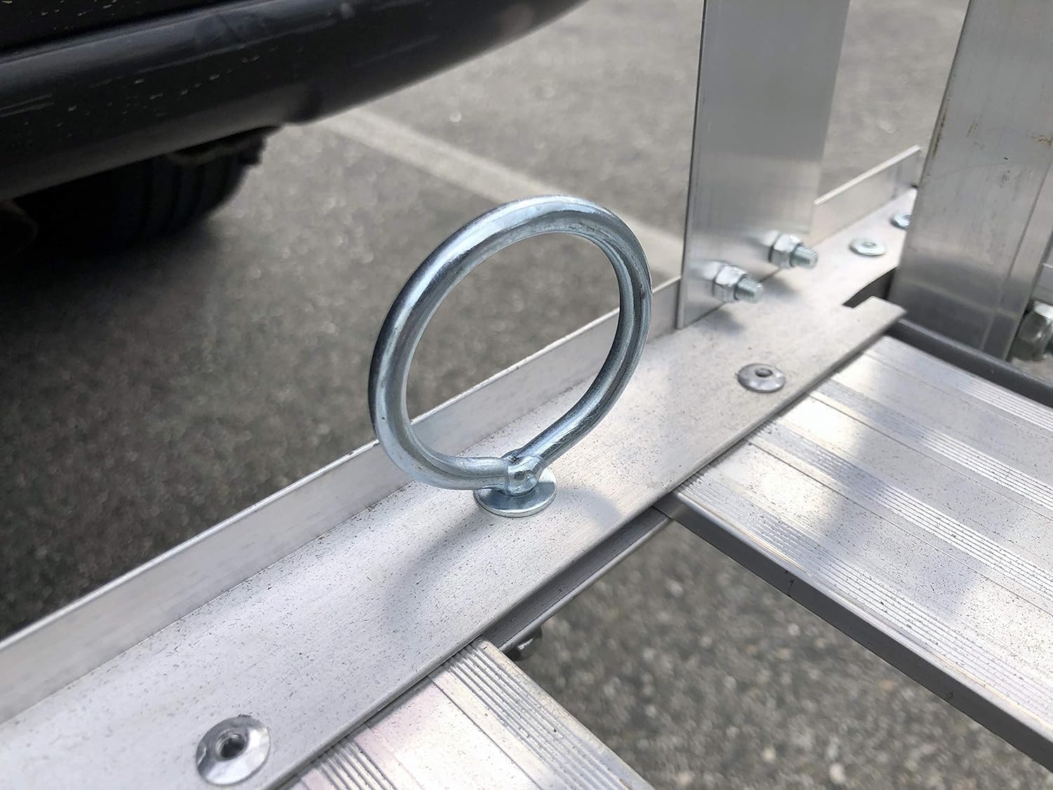 MaxxHaul 50945 Aluminum Mobility Carrier with Ramp, 500lb Capacity