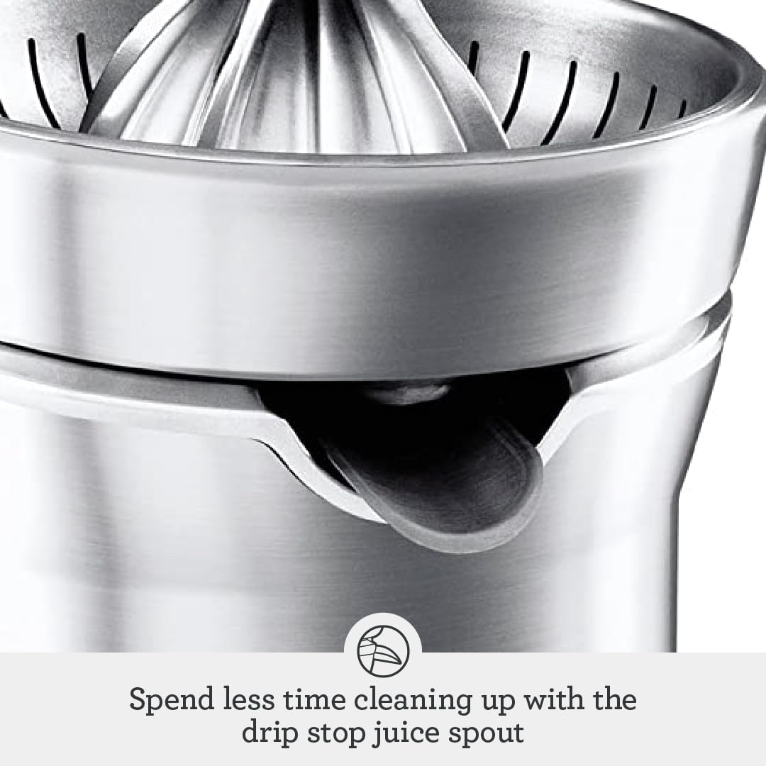Breville 800CPXL Citrus Press Pro Juicer, Stainless Steel