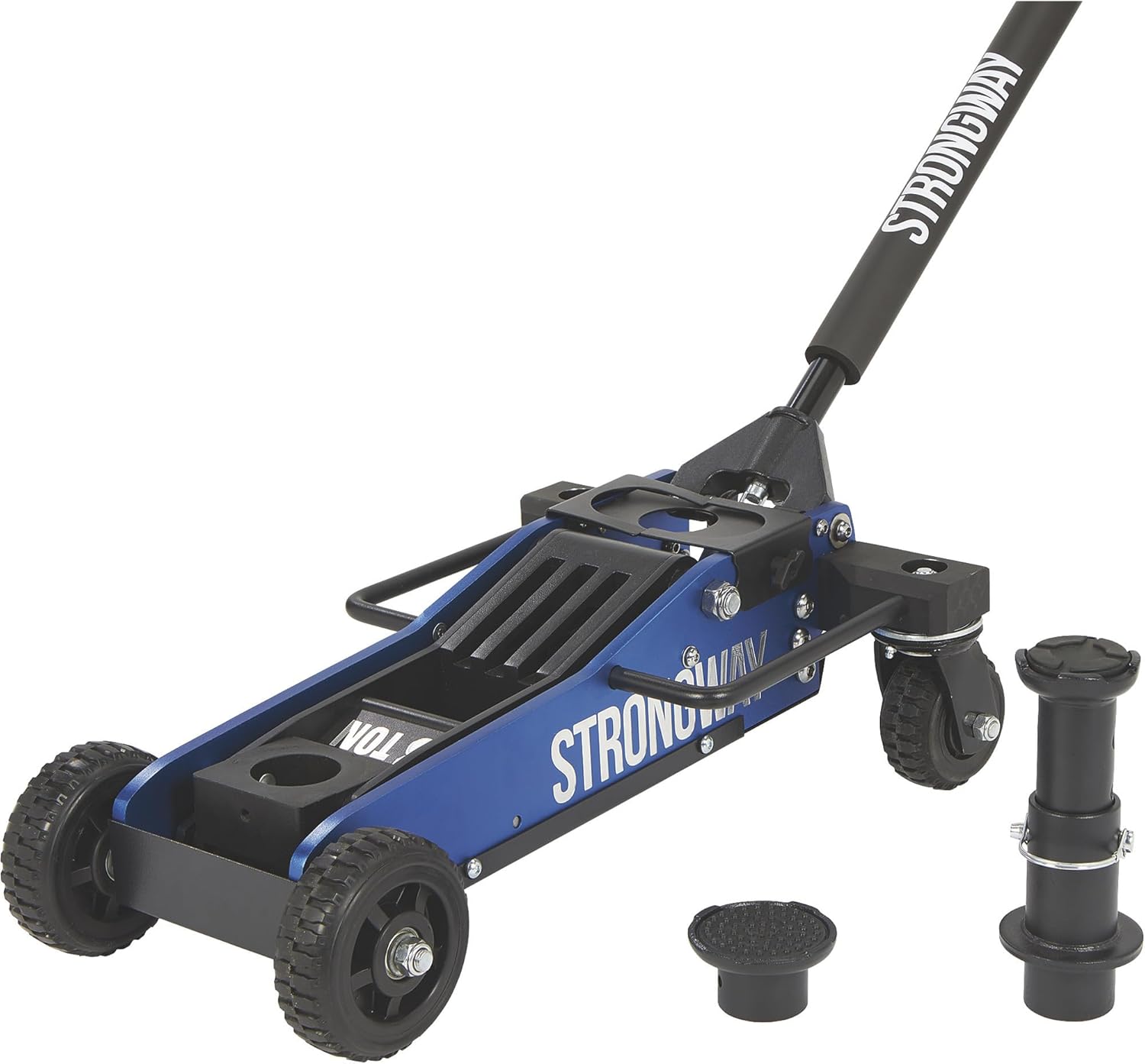 Strongway Off-Road Vehicle Jack, High-Lift, Heavy-Duty Casters