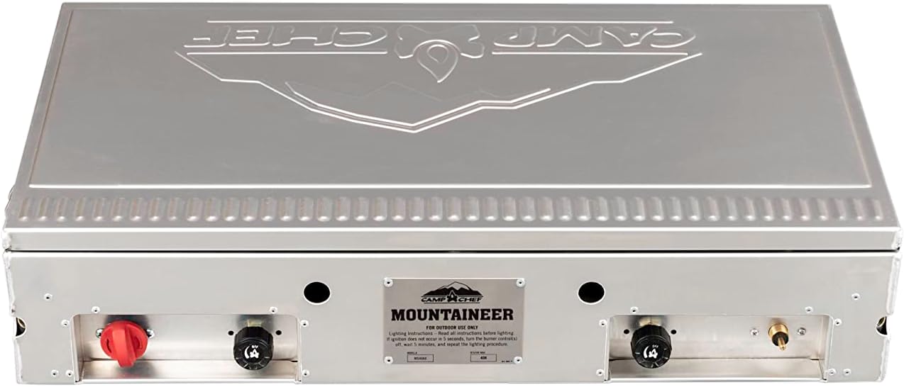 Camp Chef Mountaineer Cooking System, Aluminum, Silver
