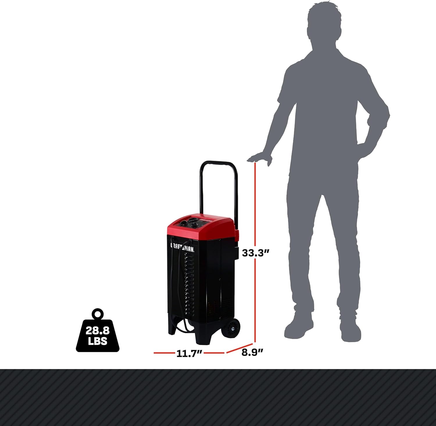 CRAFTSMAN CMXCESM233 Battery Charger & Engine Starter, 250A