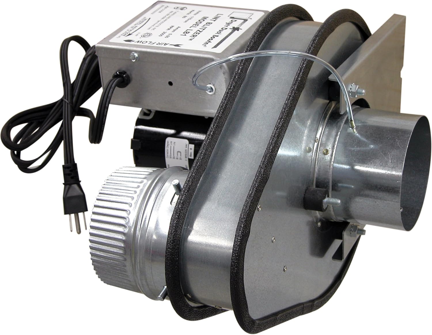 Tjernlund LB2 Dryer Booster Fan, No-Clog, Auto Activation