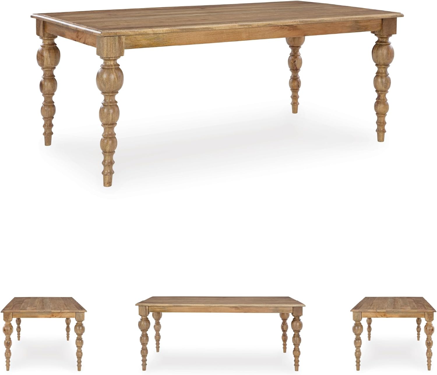 Ashley Rybergston Casual Dining Table, Light Brown