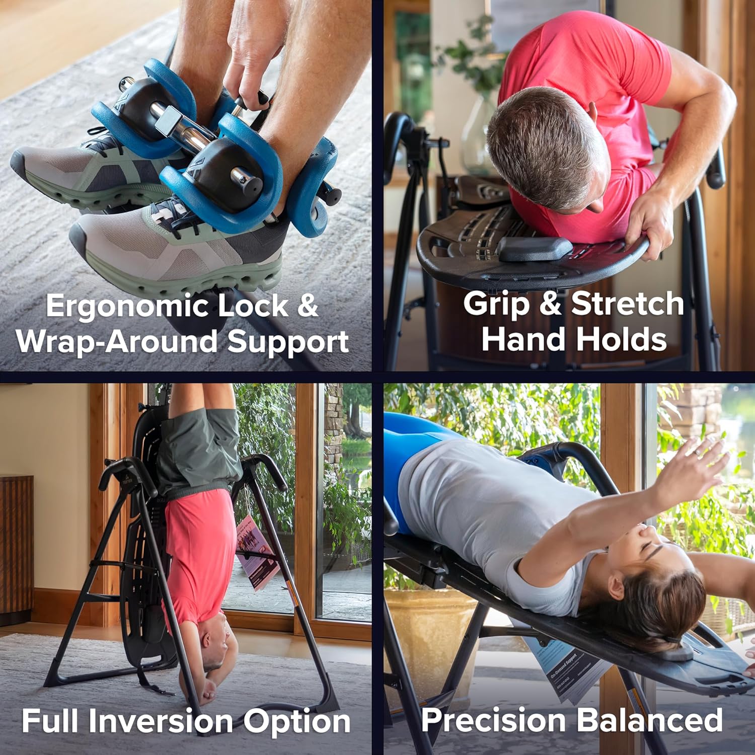 TEETER EP-560 Inversion Table, Back Pain Relief, FDA Registered