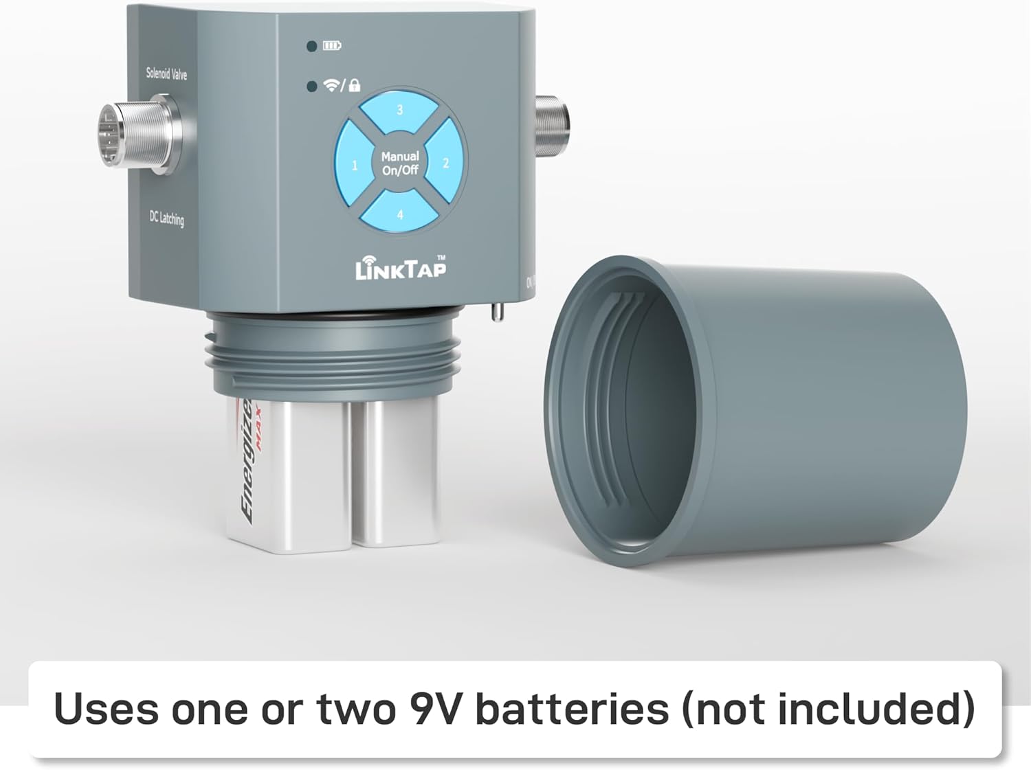 LinkTap Q1 Wireless 4-Zone Water Timer & Gateway with Flow Meters