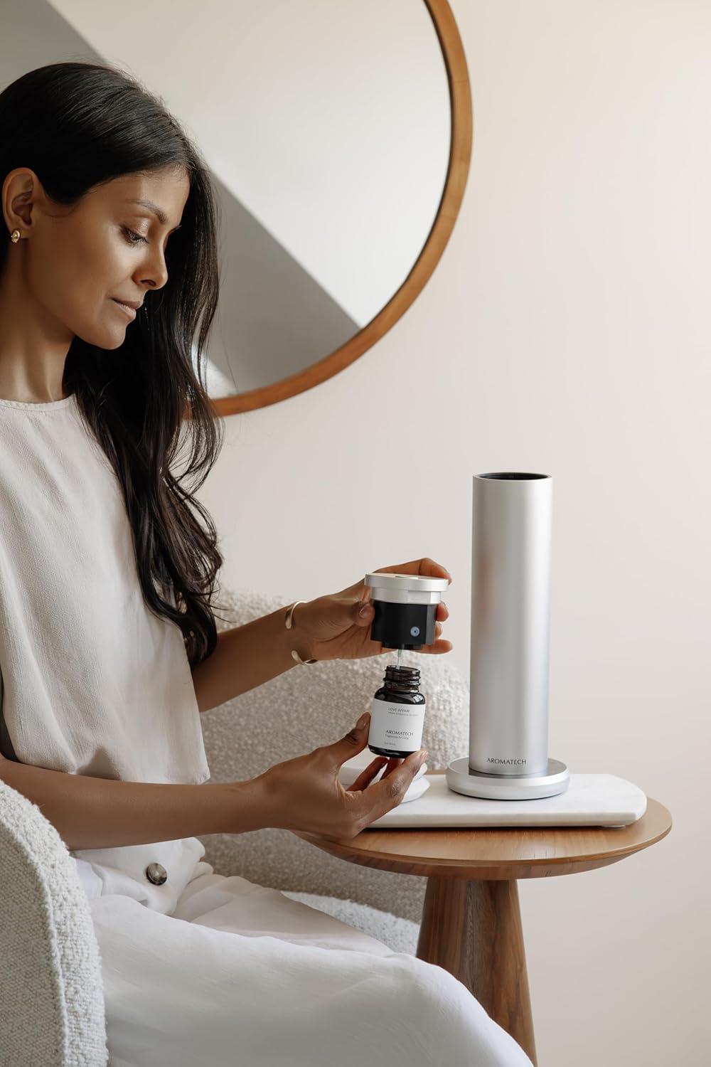 AromaTech AroMini BT Plus Scent Diffuser, Bluetooth, Black