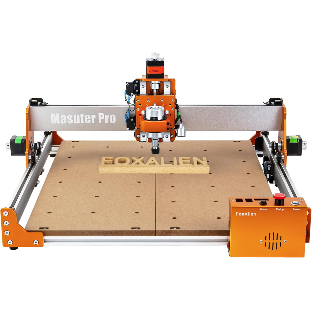 FoxAlien Masuter Pro 3-Axis CNC Router for Wood & Acrylic