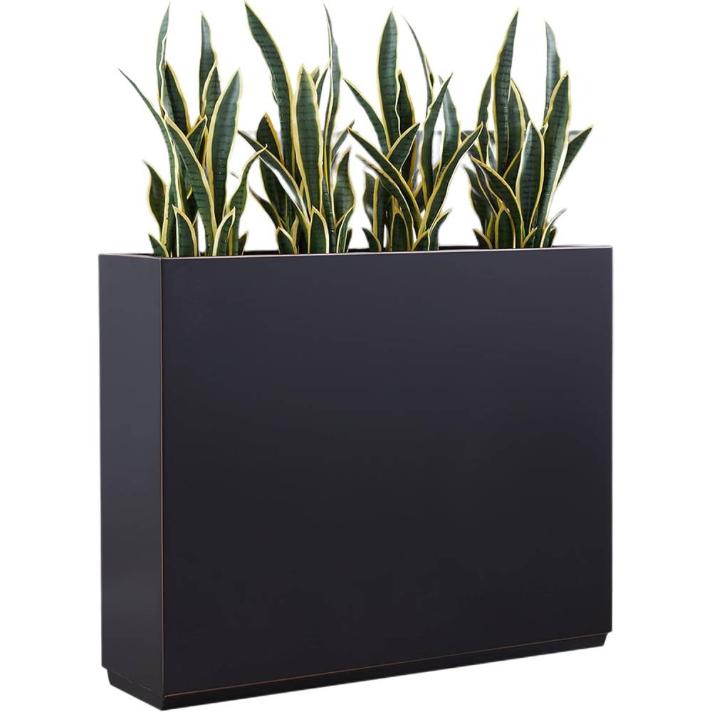 Metallic Outdoor Planter Box, 38