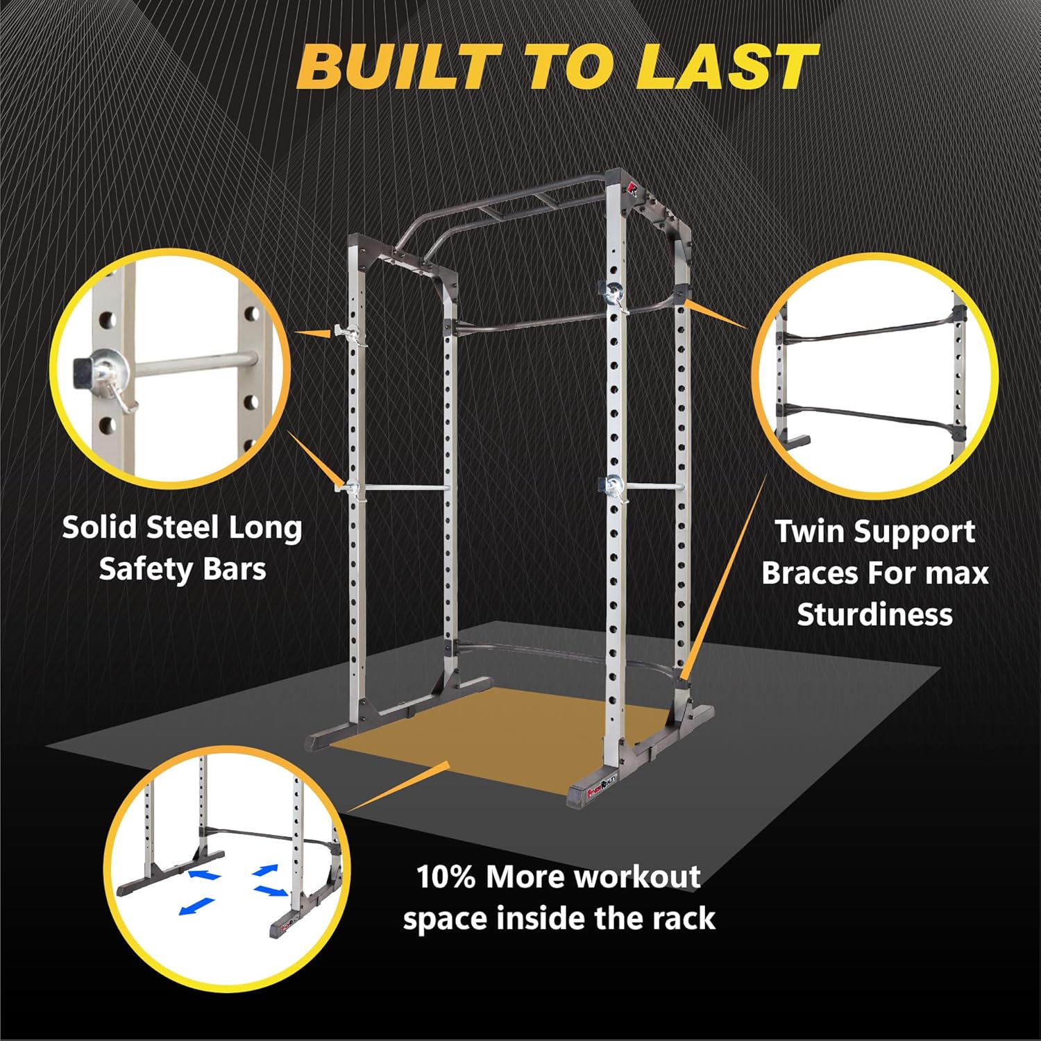 Fitness Reality Power Cage, 800lb, LAT Pulldown, Cable Crossover