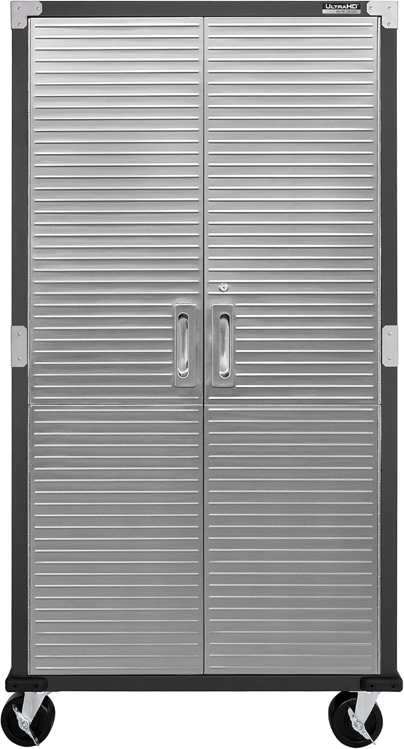 Seville Classics UltraHD Steel Storage Cabinet, 36