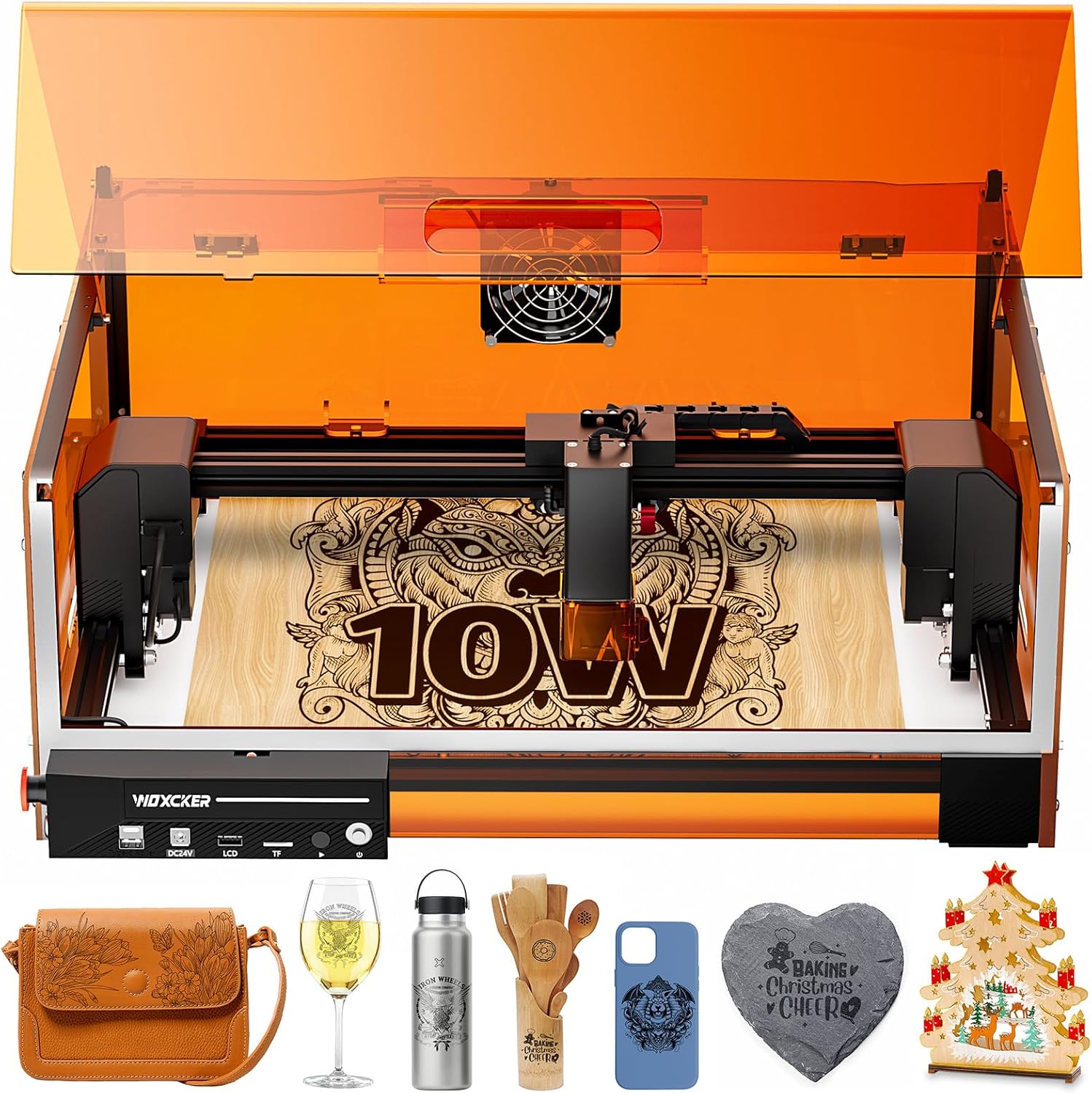 Woxcker L2 MAX Light Engraving Machine, 10W, CNC, High Precision