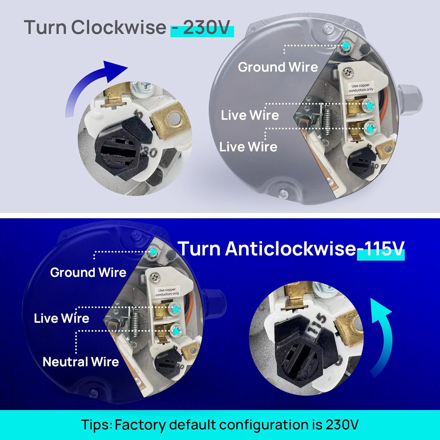 AQUASTRONG 1.5 HP Jet Pump, 4250 GPH, Cast Iron, 115/230V