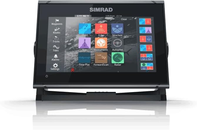Simrad GO Chartplotter & Fish Finder with C-MAP Chart Card