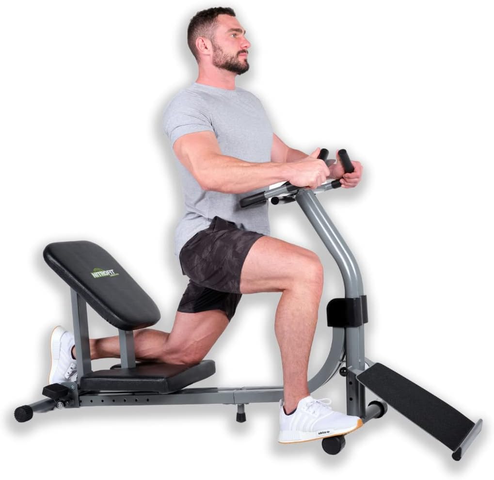 Limber Pro Stretch Machine, Lumbar & Leg Rehab, Adjustable Seat