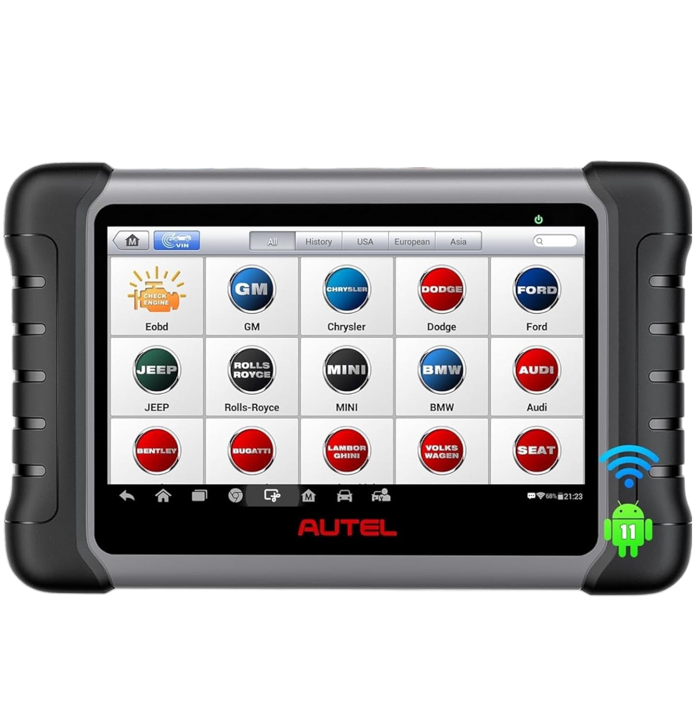 Autel MaxiCOM MK808S Scanner, Bidirectional, All-System Diagnostic