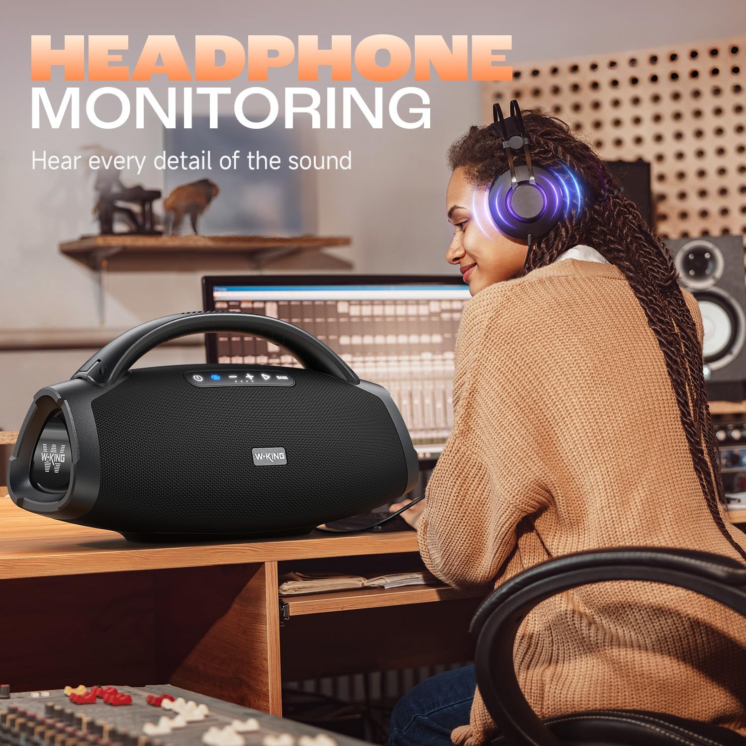 W-KING X20 Bluetooth Party Speaker, 330W, IPX7, 7.5