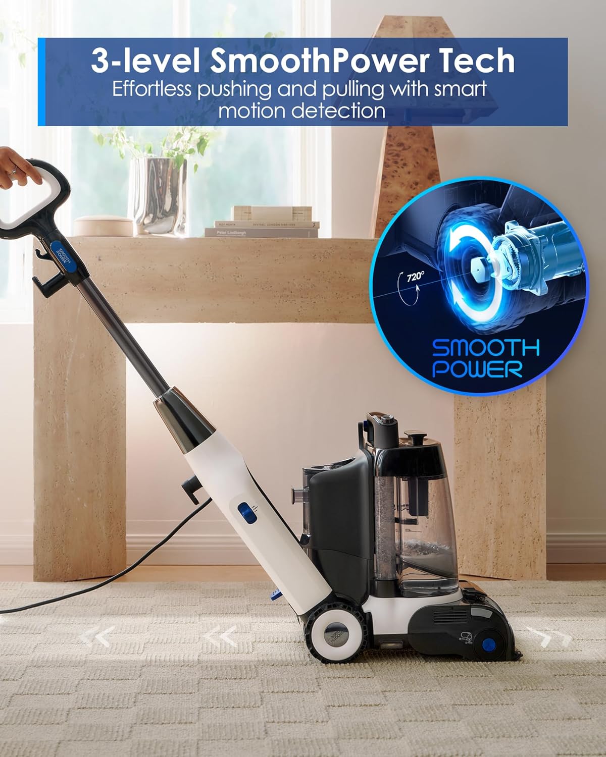 Tineco CARPET ONE Smart Carpet Cleaner, FlashDry, 167℉ PowerDry