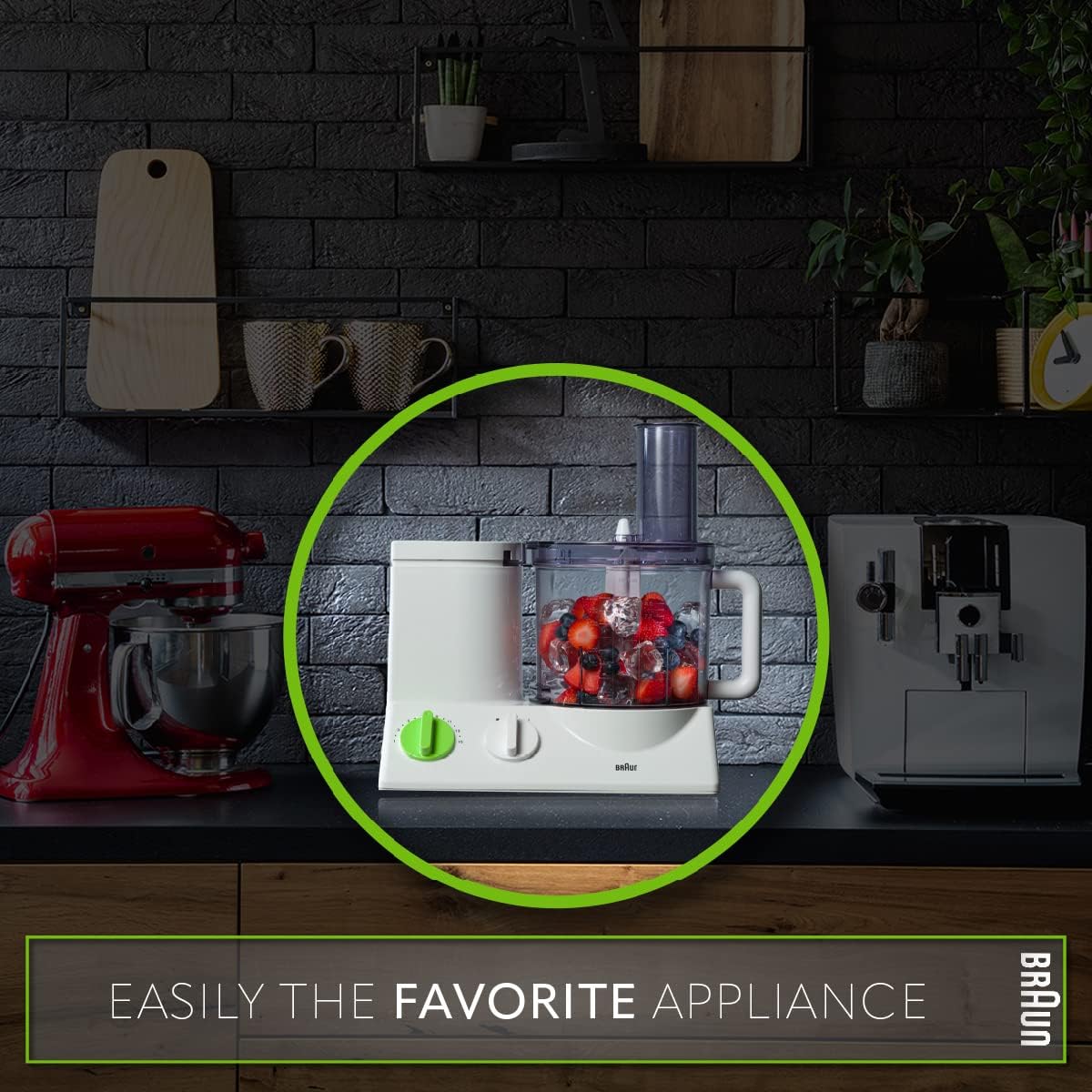 Braun 12-Cup Food Processor with 9 Attachments