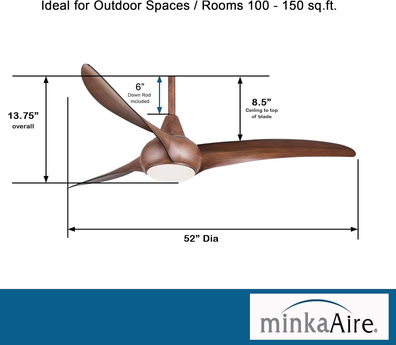 MINKA-AIRE F844-DK 52