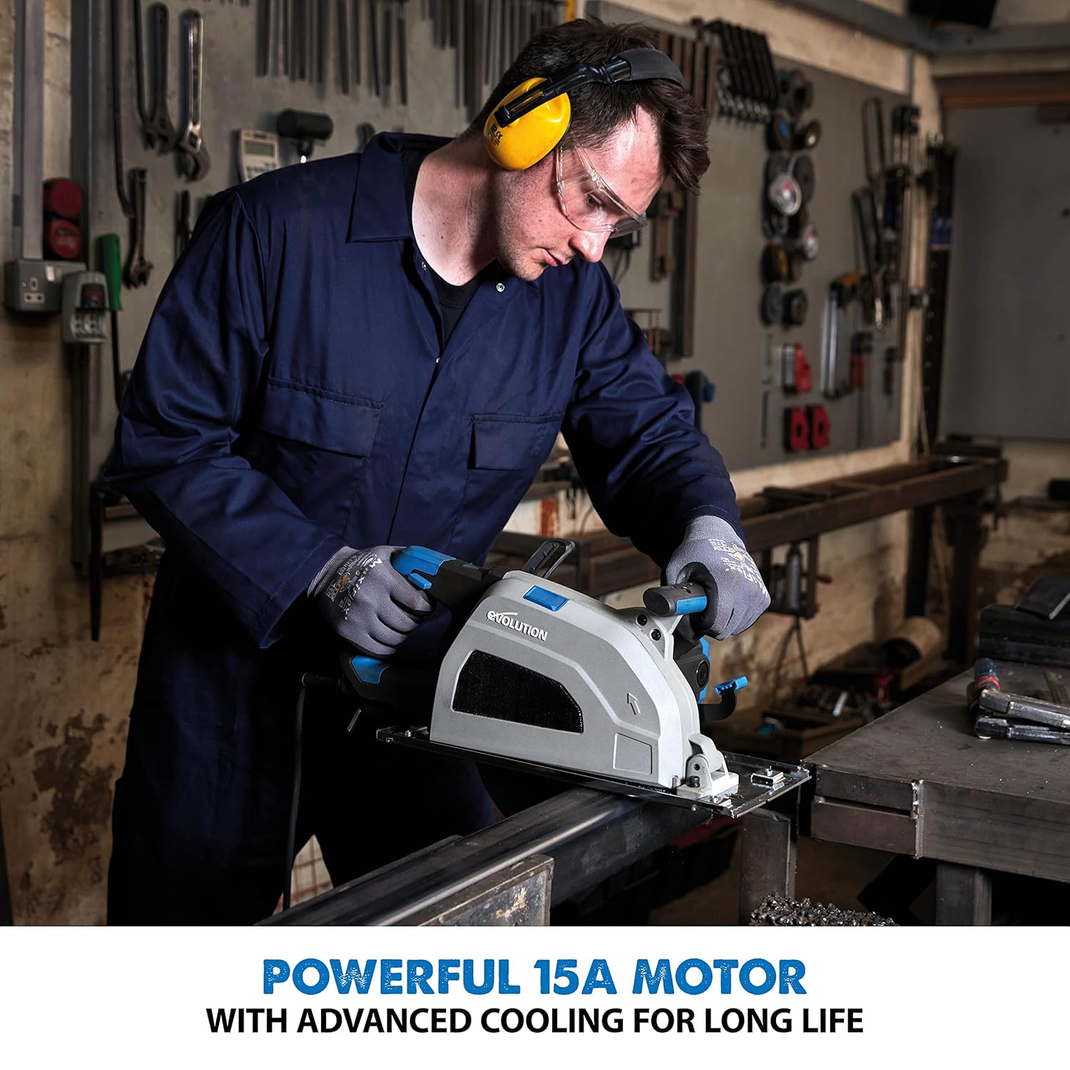 Evolution S210CCS Metal Cutting Circular Saw, 8-1/4