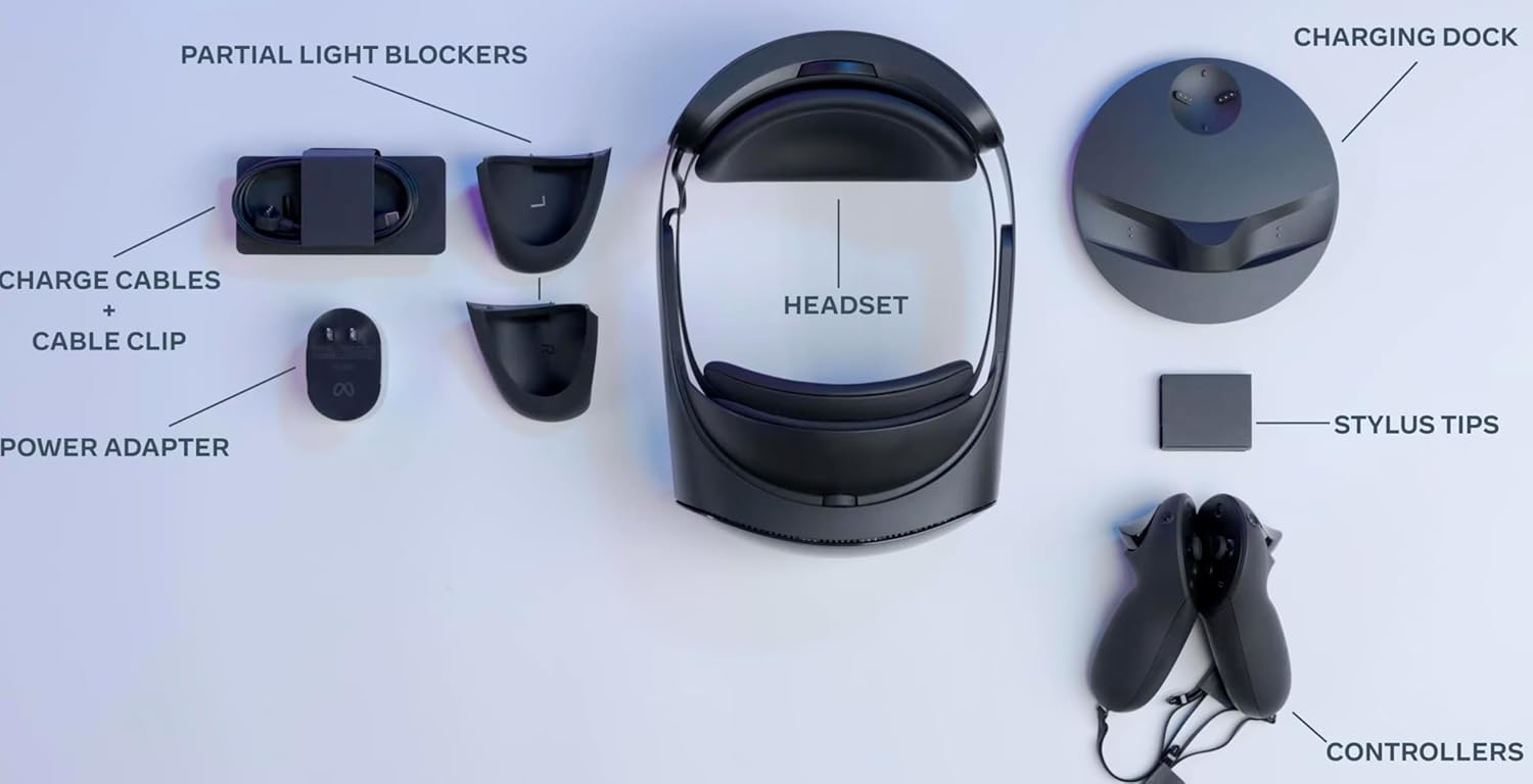 Meta Quest Pro VR Headset, 1-Month Field Trips Subscription