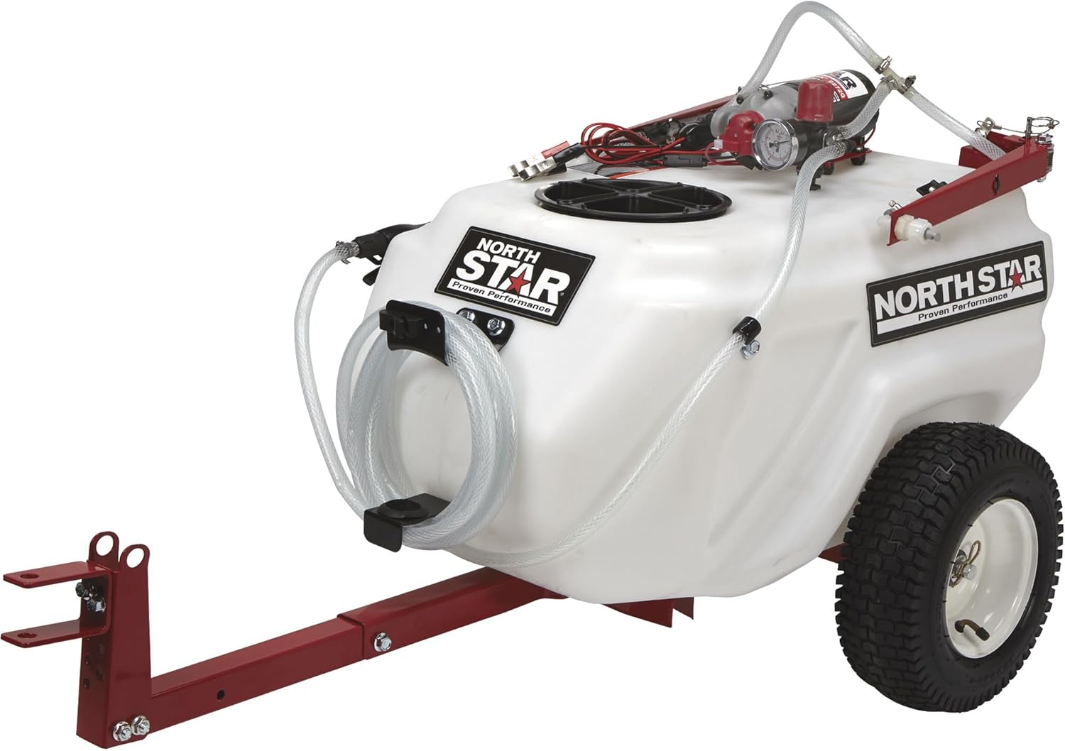 NorthStar Tow-Behind Boom Sprayer, 21-Gallon, 2.2GPM, 12V