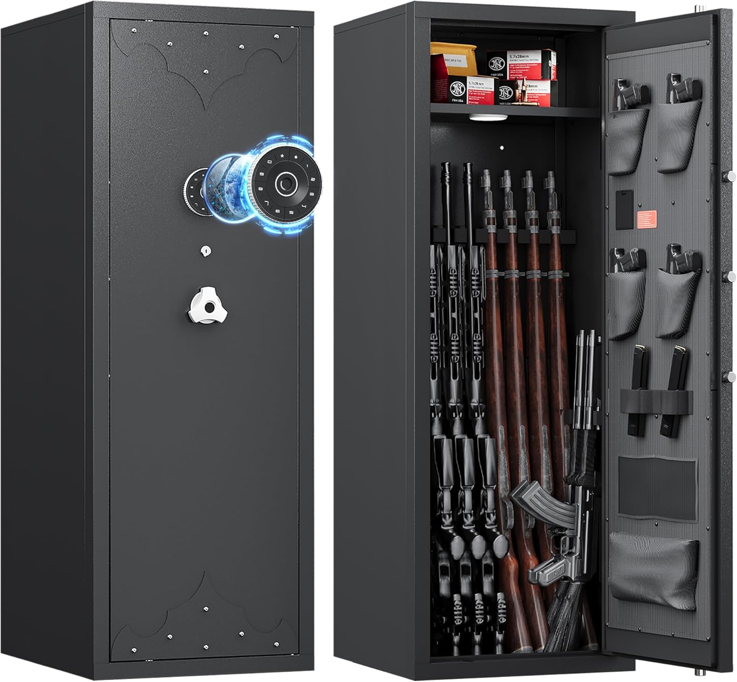 KAER 12–15 Gun Safe with Digital Keypad & Adjustable Shelves