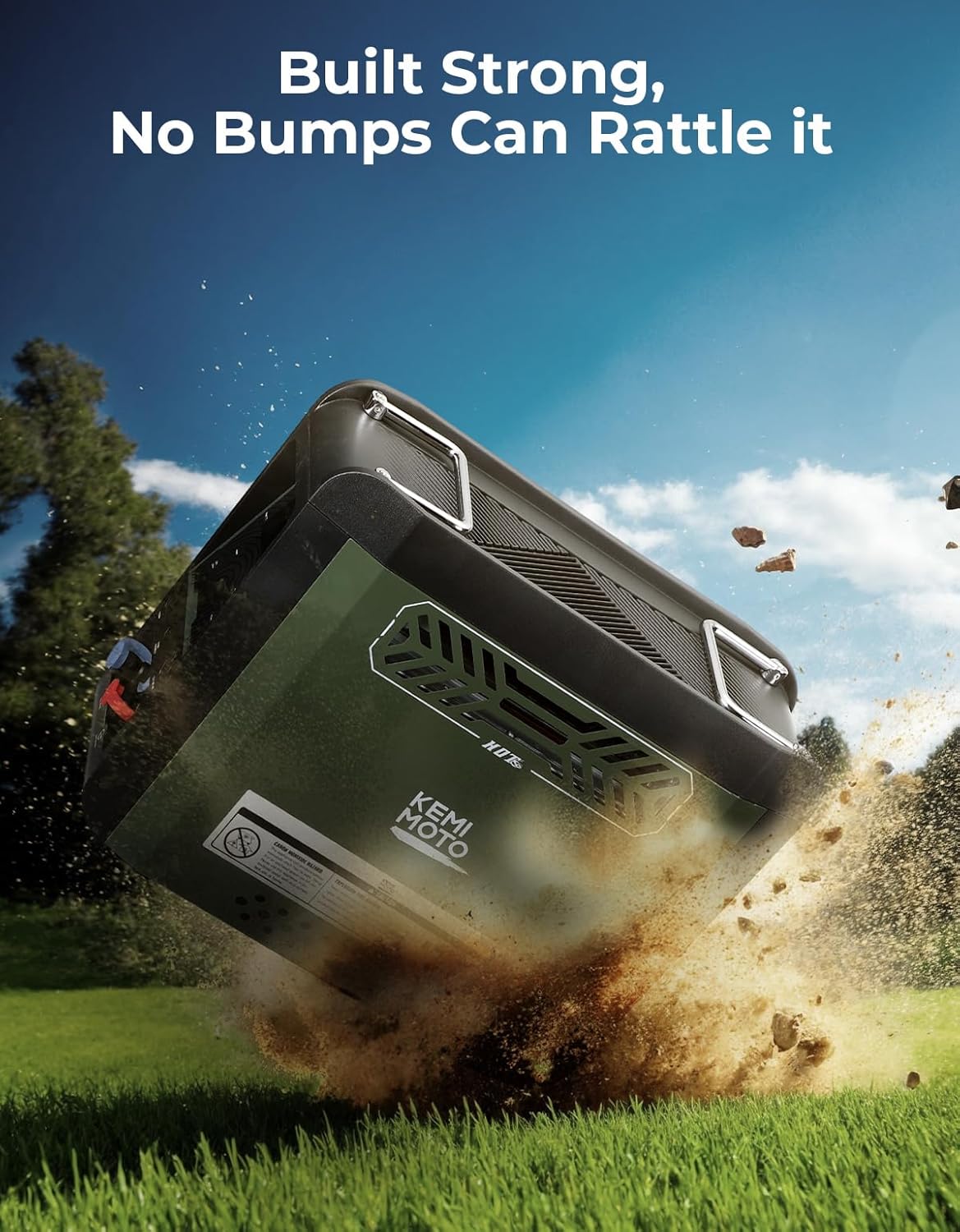 KEMIMOTO Portable Propane Water Heater, 20,000 BTU, Rechargeable