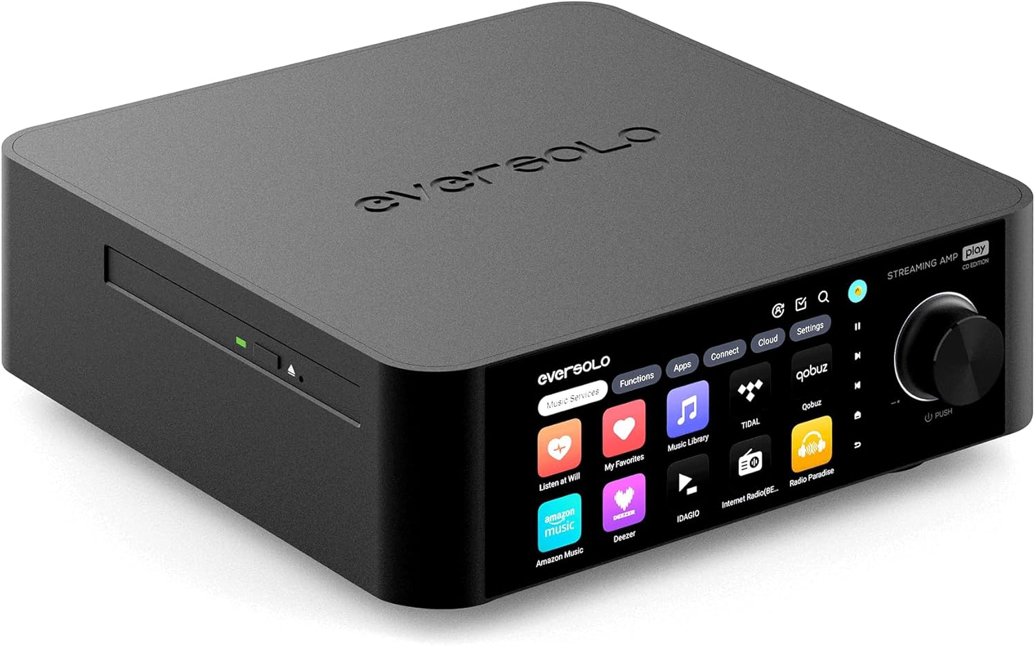 Eversolo Play Music Streamer with Amp & DAC, 5.5