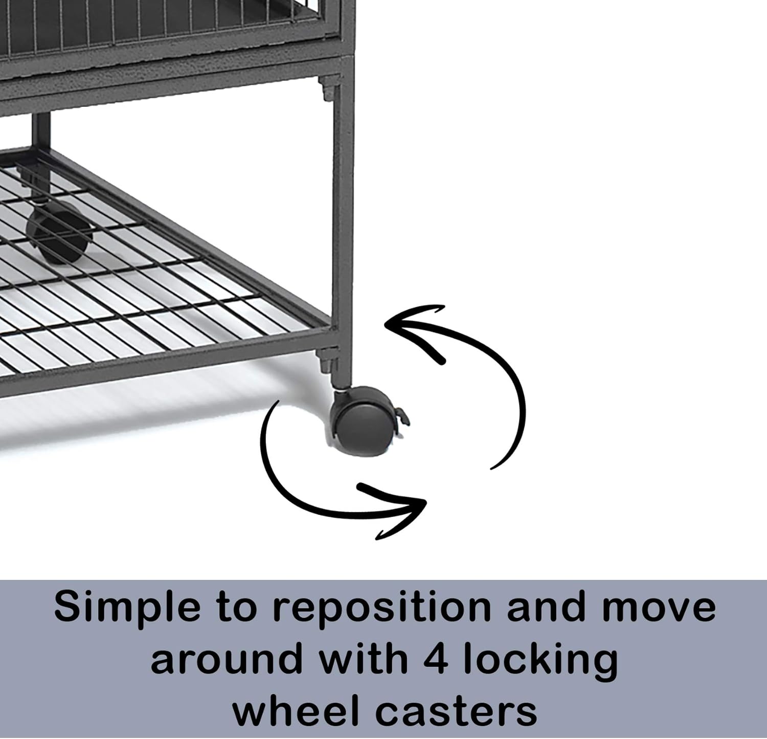 MidWest Critter Nation Double Cage, 4 Tiers, for Rats, Ferrets, Chinchillas